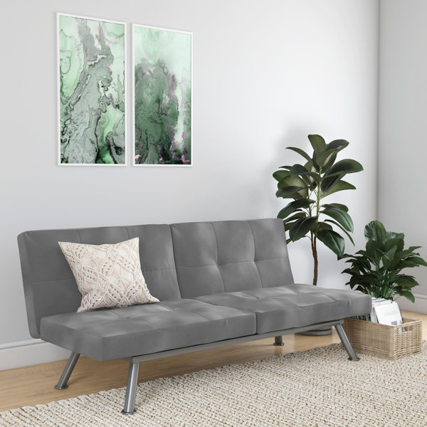 Mercury Row® Taulbee FullSized Futon with Frame & Reviews Wayfair